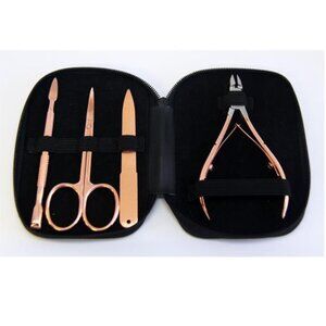 Body Toolz Deluxe Travel Manicure Set Rose/Gold Collection (BT0160)